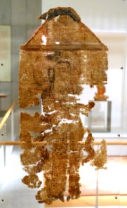 Avalokitesvara, Yarkhoto, Xinjiang, 10th-11th century AD, painting on cotton - Ethnological Museum, Berlin - DSC01446