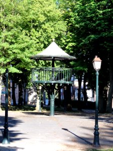 Avesnes-sur-Helpe (Nord, Fr) kiosque à musique