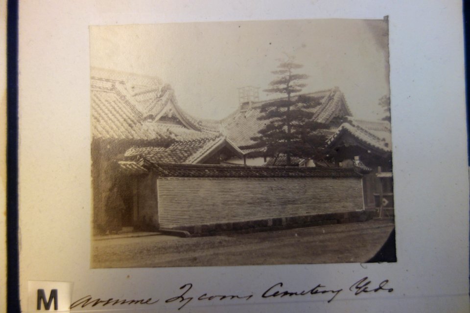 Avenue Tycoon's Cemetery Yedo, by John Thomas Gulick, 1862 - Robert Hewson Pruyn collection - Albany Institute of History and Art - DSC08299