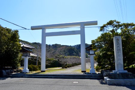 Awa-jinja, ichi-no-torii photo