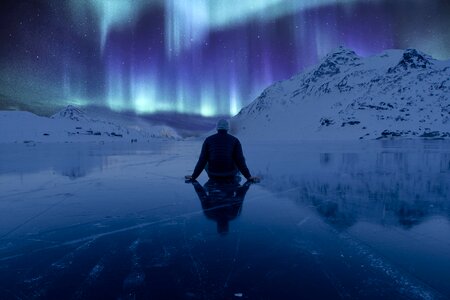 Northern arctic aurora
