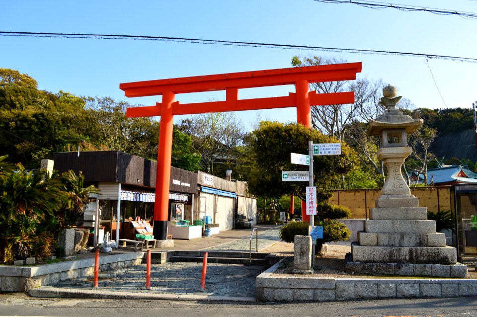 Awashima-jinja, torii