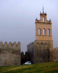 Avila - Murallas, Puerta del Carmen 5