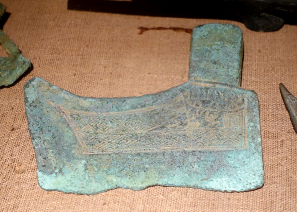 Axe, 3rd century BC - Vietnam National Museum of Fine Arts - Hanoi, Vietnam - DSC04738
