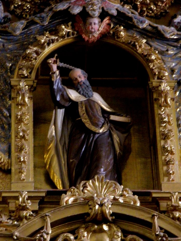 Avila - Monasterio de la Encarnacion 65 (Capilla donde Santa Teresa y San Juan de la Cruz cayeron en extasis)