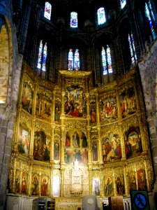 Avila - Catedral, interiores 29 (retablo mayor)