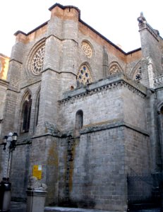 Avila - Catedral, exteriores 23
