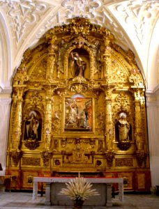 Avila - Monasterio de la Encarnacion 62 (Capilla donde Santa Teresa y San Juan de la Cruz cayeron en extasis)
