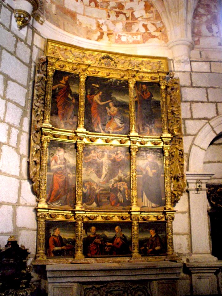 Avila - Catedral, claustro 21 (Capilla de las Cuevas)