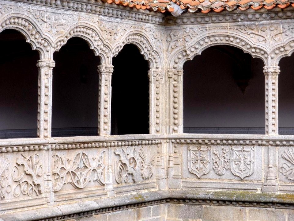 Avila - Real Monasterio de Santo Tomas, Claustro del Silencio 27