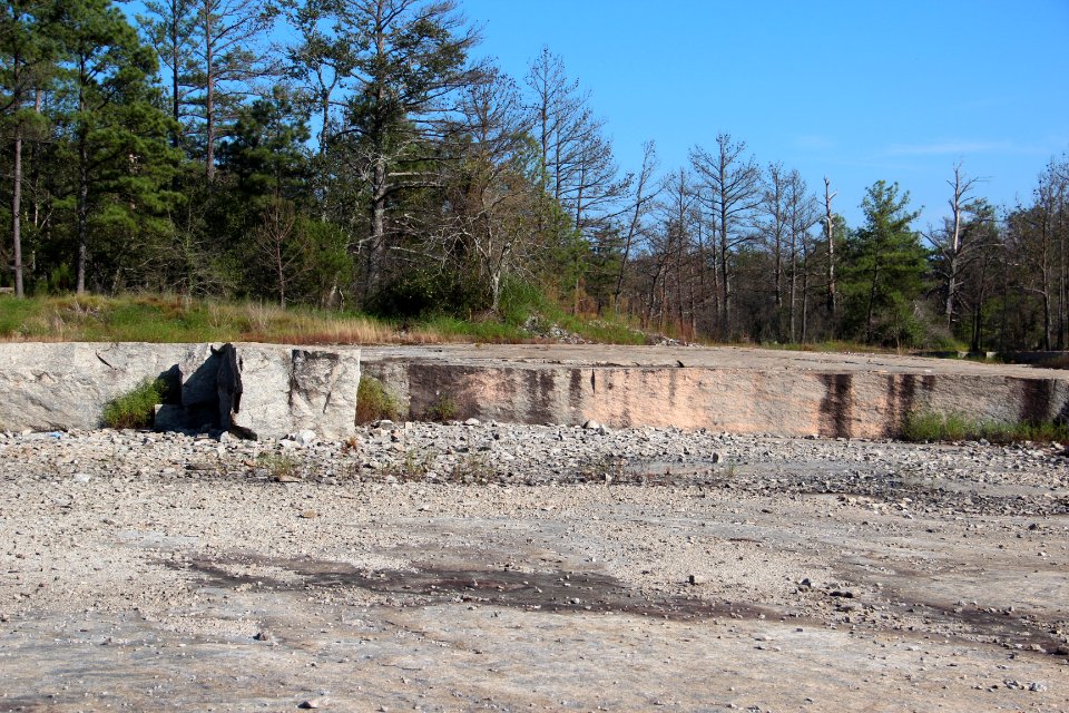 Arabia Mountain quarry, Sept 2017