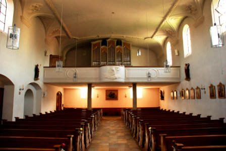 Aschheim Kirche St. Peter und Paul Empore