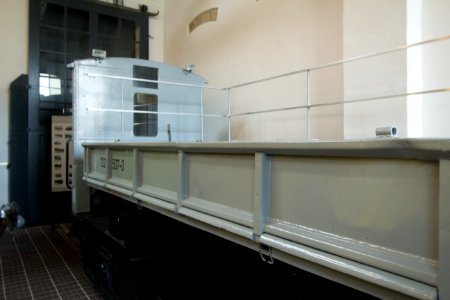 Asche-Transportwagen Muldenkipper 722 507-0 - Straßenbahnmuseum Dresden (2)