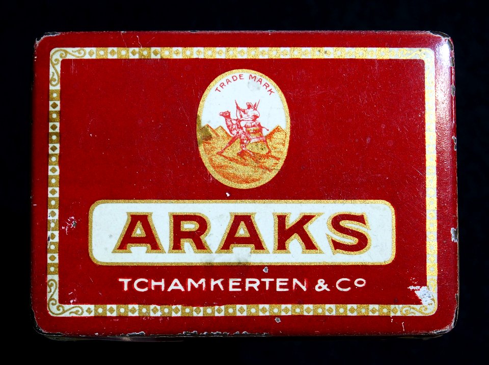 Araks Bouquet cigarettes tin, pic4