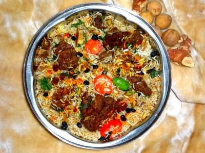 Arabian Camel Meat Biryani