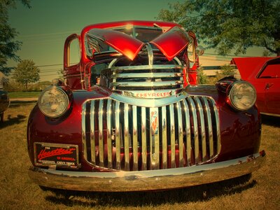 Retro american automobile