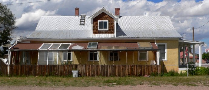 Aragon house (Magdalena, New Mexico) from SSE 1