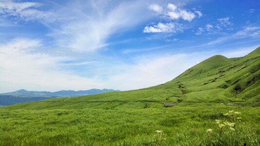 Japan fukuoka prairie photo