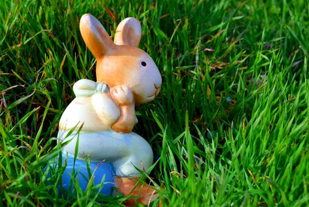 Cute grass figure