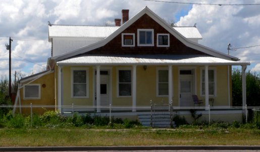 Aragon house (Magdalena, New Mexico) from ENE 1