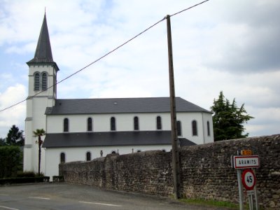 Aramits (Pyr-Atl, Fr) Église Saint-Vincent