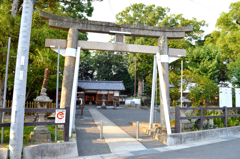 Arata-jinja (Iwade) torii