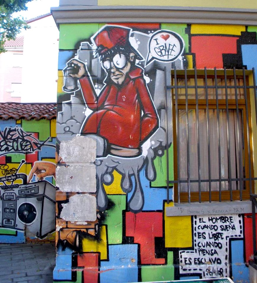 Aranda de Duero - graffiti 04