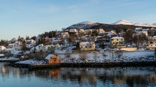 Mountain scandinavia landscape