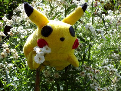 Stuffed animal toys picachu photo