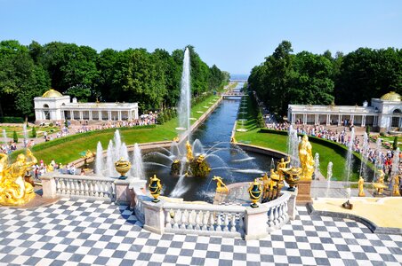 Summer palace peter hoff st petersburg