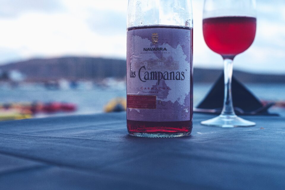 Bottle close-up drink