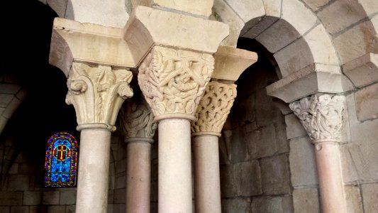 Arcade - Ancient Spanish Monastery - St. Bernard de Clairvaux Church, Florida - 20150110 131749