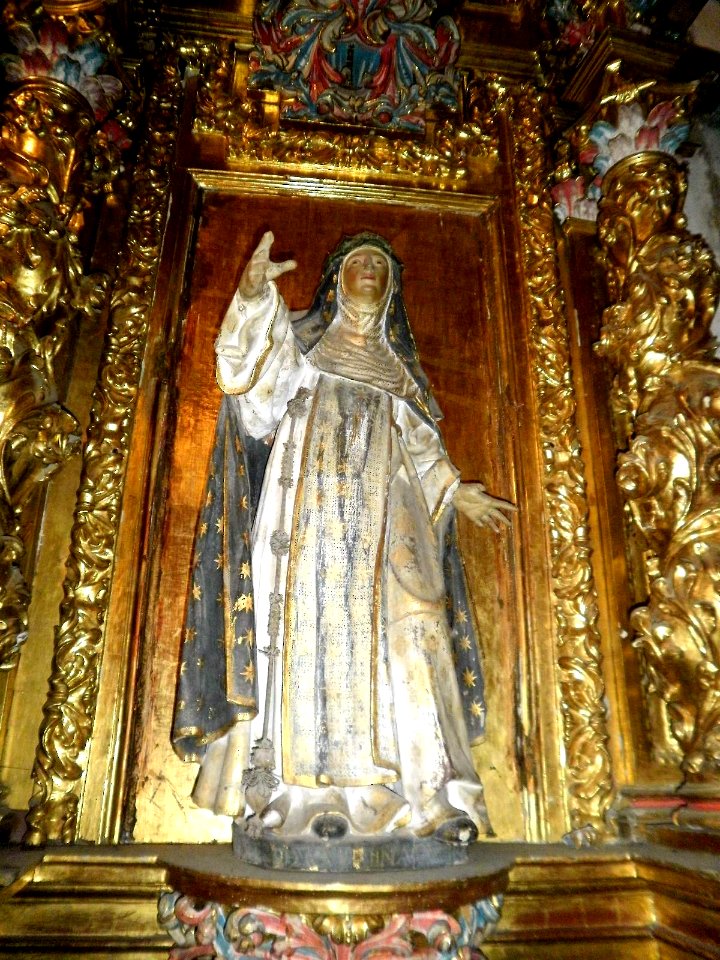Arceniega - Santuario de Nuestra Señora de la Encina, retablo de Santiago 3