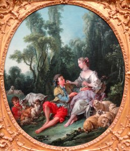 Are They Thinking about the Grape, 1747, by Francois Boucher - Art Institute of Chicago - DSC09463