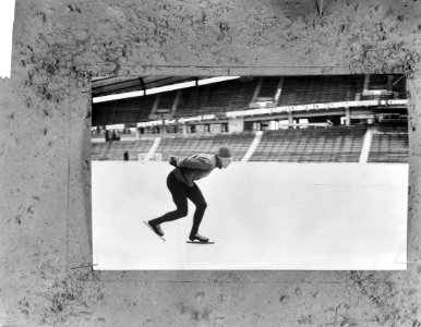 Ard Schenk in actie (schaatsrijder), Bestanddeelnr 917-4149