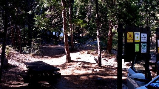 Area around Grizzly falls