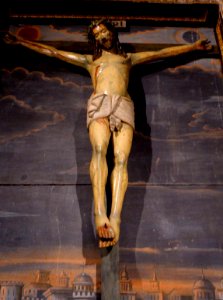 Arceniega - Santuario de Nuestra Señora de la Encina, interiores, Capilla del Cristo 1