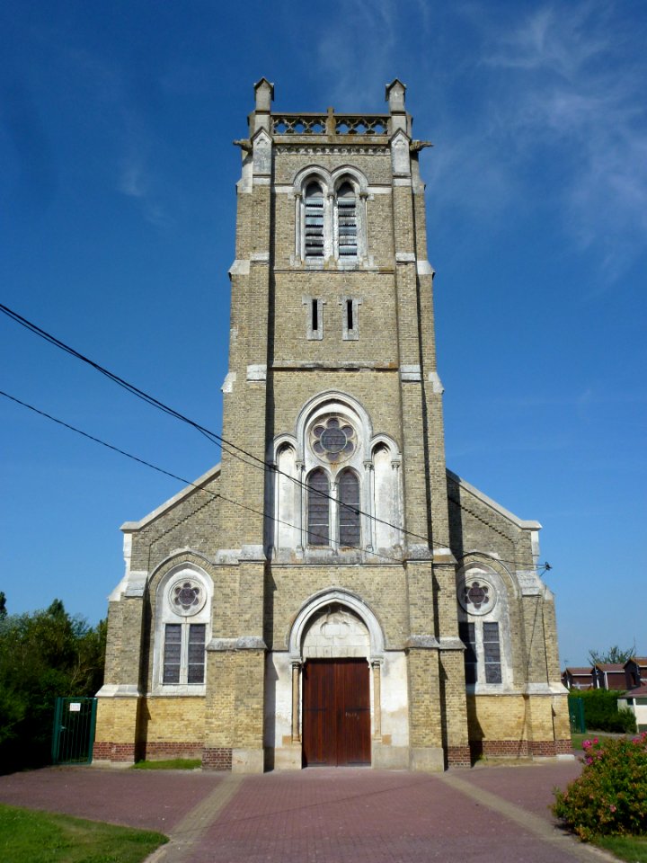Ardres (Pas-de-Calais) Bois-en-Ardres église Saint Joseph (01)