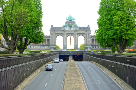 Arcade centrale - Cinquantenaire - Brussels, Belgium - DSC08490