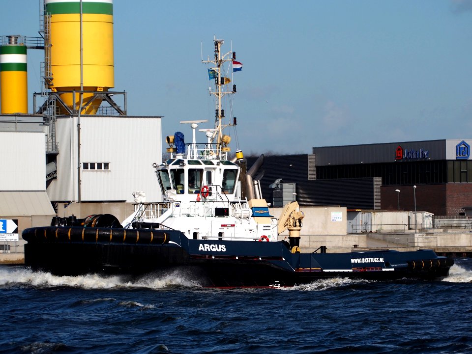 Argus, IMO 9600762, tug, Noordzeekanaal, Port of Amsterdam, pic2