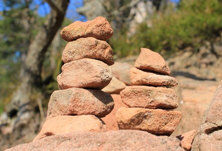 Balance stones nature