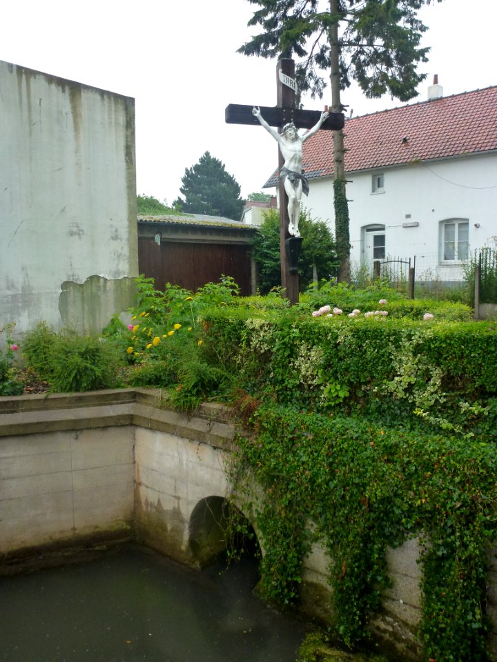 Ardres (Pas-de-Calais) calvaire sortie Brêmes