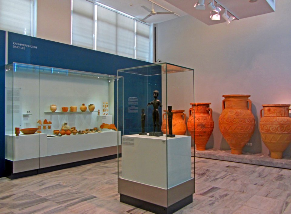 Archaeological Museum Heraklion Blick in die Sammlungen1