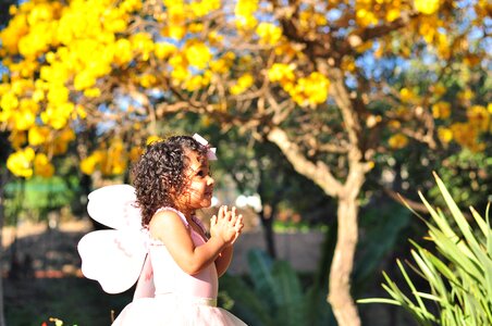 Girl garden children's stories