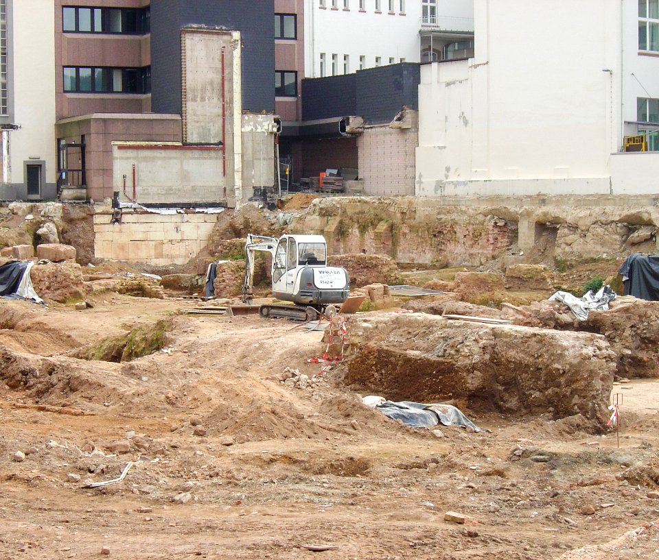 Archaeological excavations in Trier, 2006-09-23