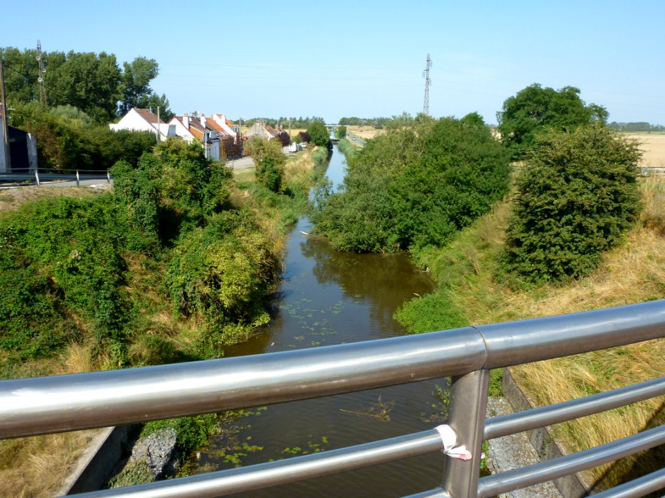 Ardres (Pas-de-Calais) Pont-d'Ardres, Canal des Trois Cornets