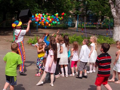 Kids children's holiday balloons