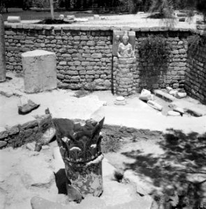 Archeologische site met bouwfragmenten, Bestanddeelnr 255-2576