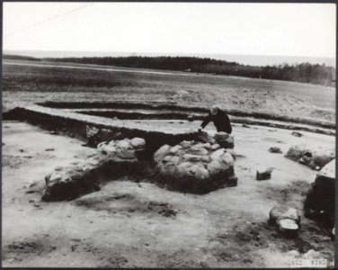 Archeologie, graven, heuvels, Drente, Bestanddeelnr 052-0285