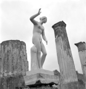 Archeologie, opgravingen, ruïnes, vulkaanuitbarstingen, Pompeï, Italië, Bestanddeelnr 255-8894